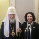 Надежда Бабкина получила в Астрахани благословение от патриарха Кирилла
