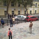 В центре Астрахани у пенсионера случился сердечный приступ за рулем