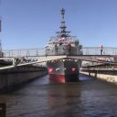 «Сокольская судоверфь» спустила на воду катер связи модифицированного проекта.