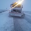Из-за снегопада дорожные бригады в Астрахани работают круглосуточно
