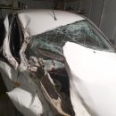 В Астрахани легковушка врезалась в грузовик