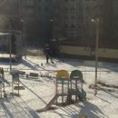 В Астрахани сняли на видео кражу игрушек с муниципальной елки