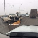 В Астрахани автолюбитель опубликовал видео аварии со смертельным исходом на Новом мосту