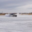 Чемпионат по трековым гонкам проходит на Соленом озере в Астраханской области