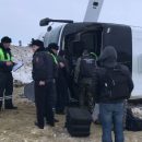 Казак из Астраханской области пришел на помощь людям из опрокинувшегося автобуса