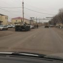 В Астрахани БТР попал в аварию