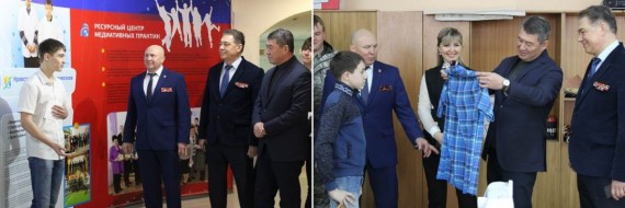 Руководитель администрации губернатора Астраханской области встретился с воспитанниками спецучреждения