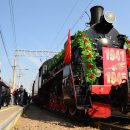 Ретро-поезд «Воинский эшелон» совершает тур Победы по Астраханской области