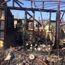 В Астрахани на пожаре найдены останки двух погибших