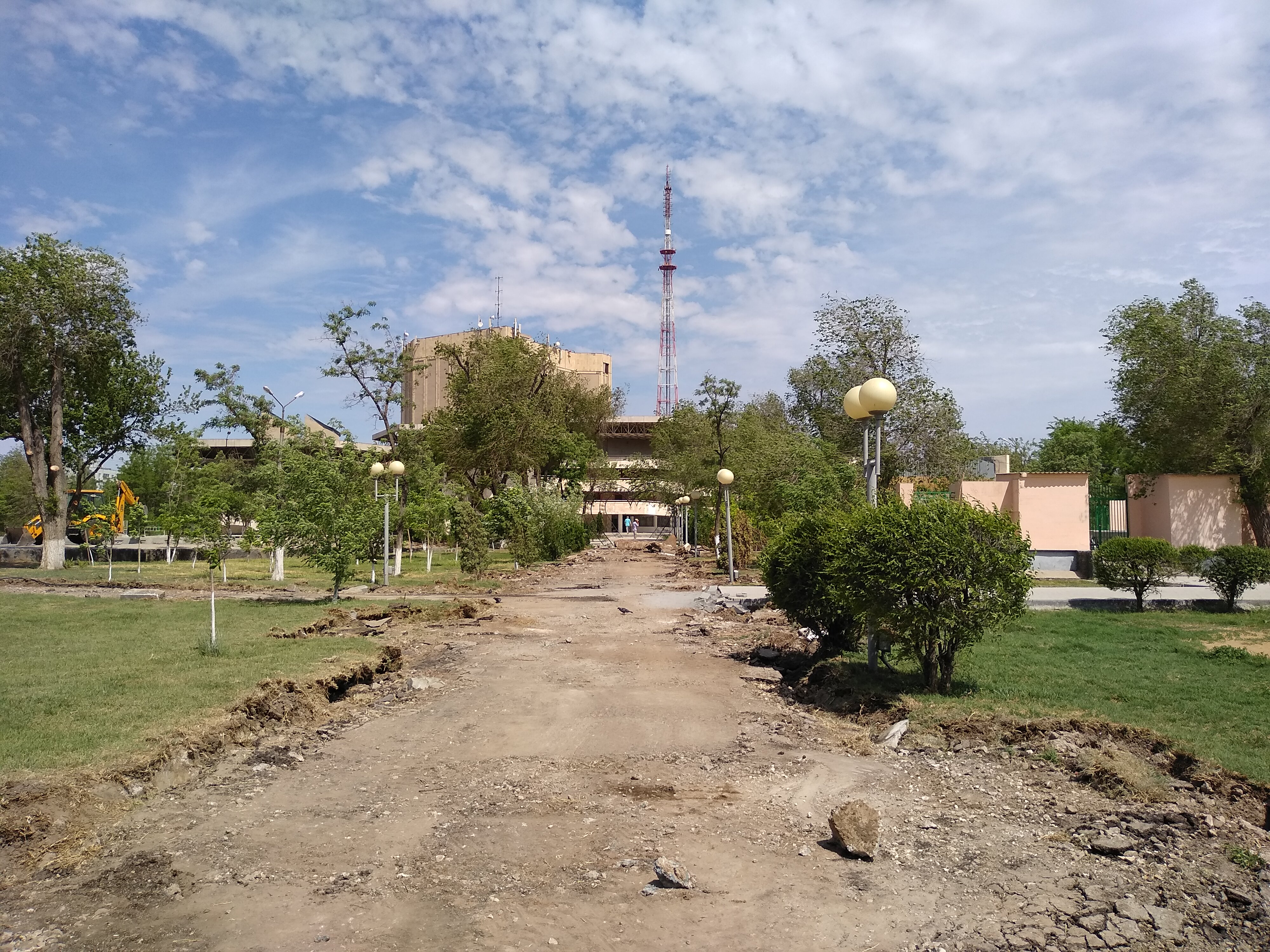 В астраханском парке «Аркадия» началась реконструкция