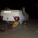 В Астрахани автомобиль с детьми врезался в «КамАЗ»