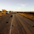 Москвич погиб под колесами грузовика на трассе «Волгоград — Астрахань»