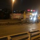 В Астрахани ночью демонтируют трамвайные рельсы