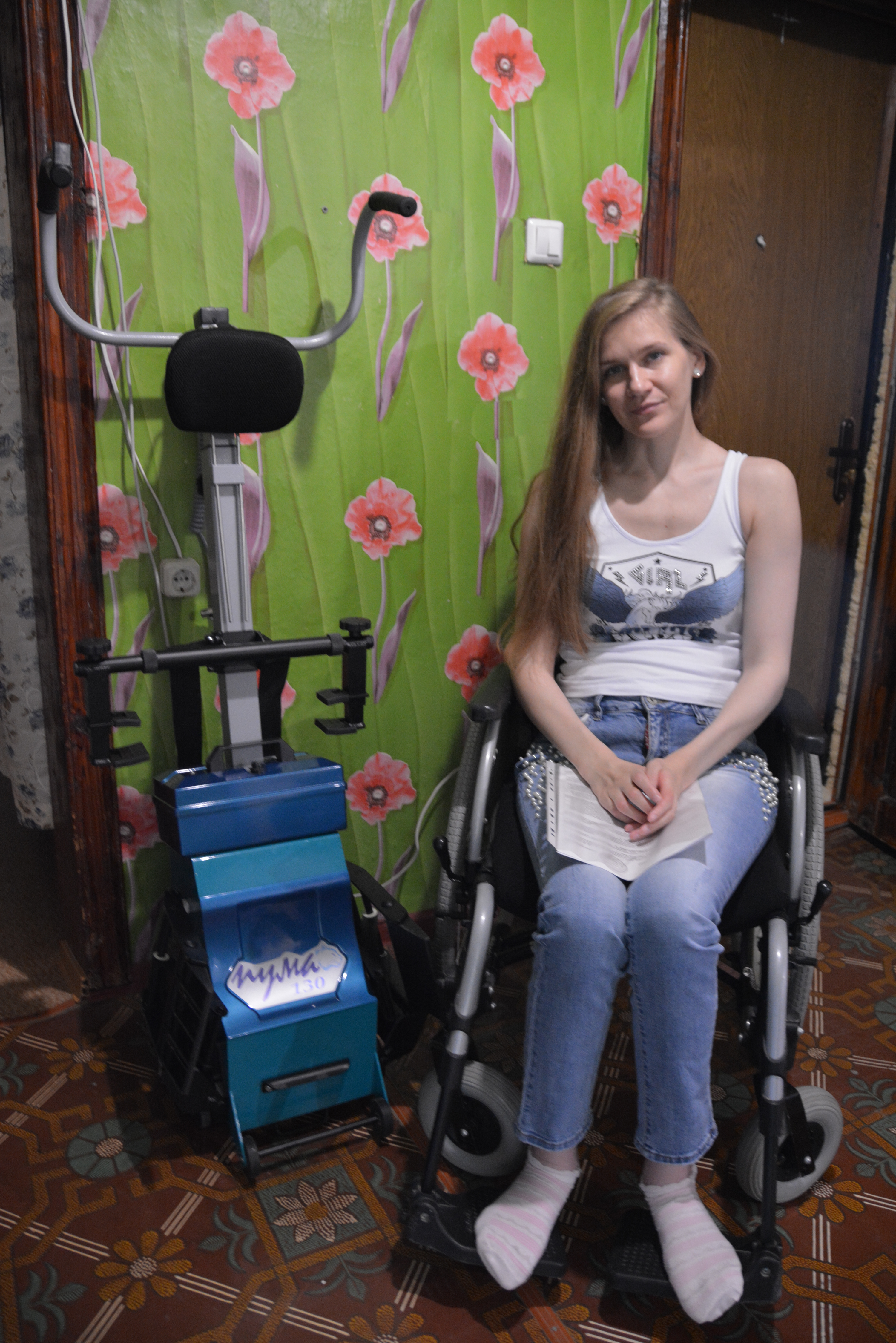 Астраханке-лучнице на инвалидом кресле подарили «крылья»