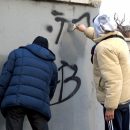 На астраханского студента, рисующего граффити на набережной, завели уголовное дело