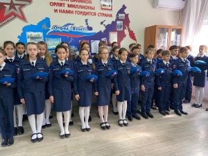 Астраханские лётчики открыли «Парту Героя»