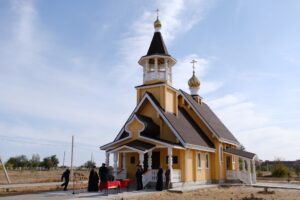 В честь юбилея ГЛИЦ им. В. П. Чкалова в Ахтубинске открыли новые памятники и храм