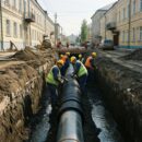 В Красноярске переносят водопровод в Боготольском переулке перед реконструкцией дороги